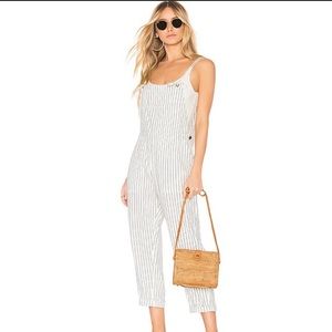 Amuse Society Striped Overalls S
